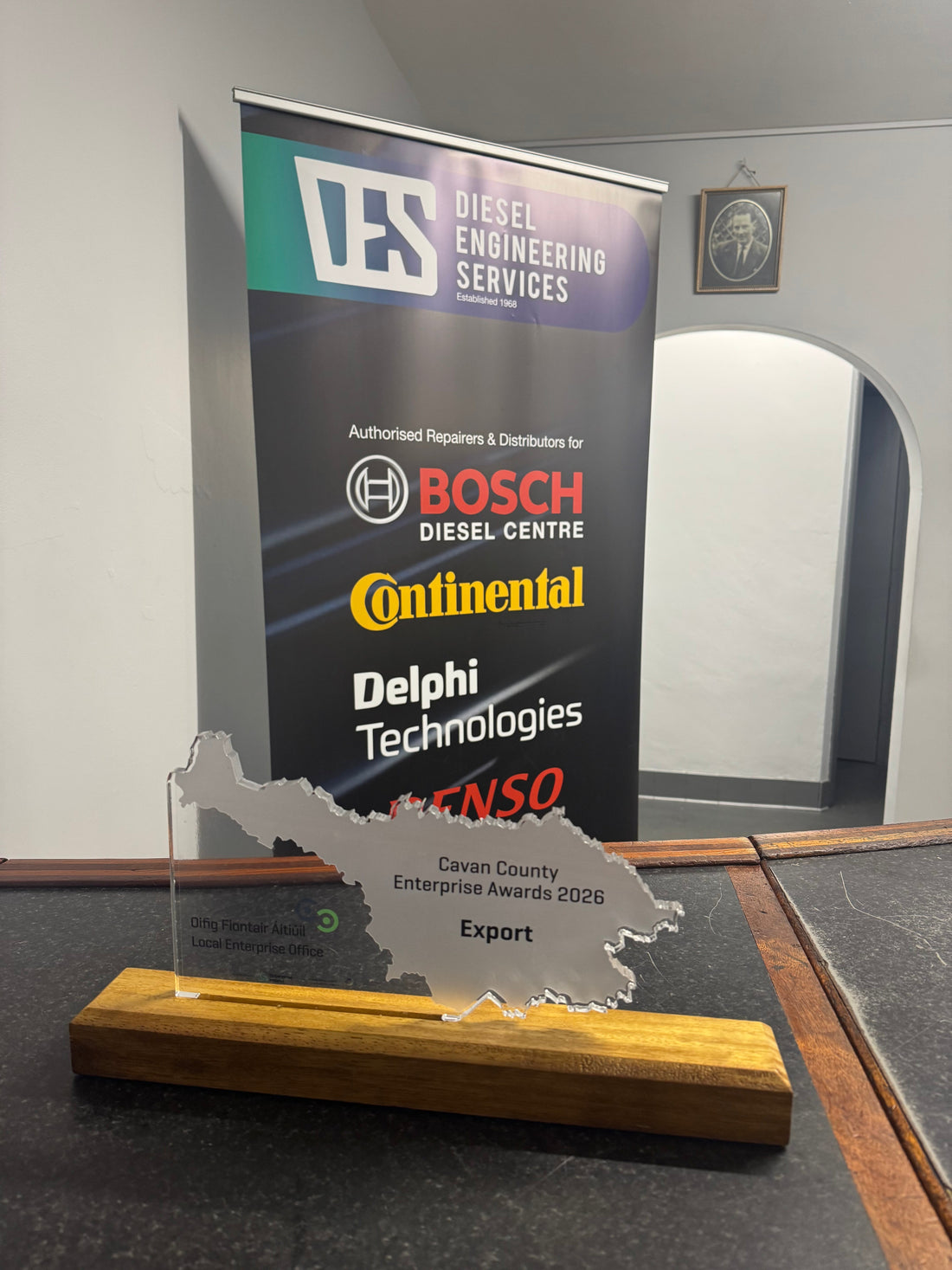 Diesel Engineering Services Wins Cavan Local Enterprise Award for Best Exporter 2026